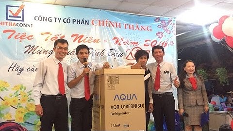 CHITHACONST - Tiệc tất niên 2016 - Bốc thăm giải đặc biệt của chương trình