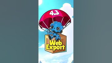 Godot 4.3 Can Export to the Web! (again) #gamedev #godot
