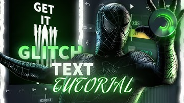 Glitch text  | Alight motion tutorial #tutorial #alightmotion
