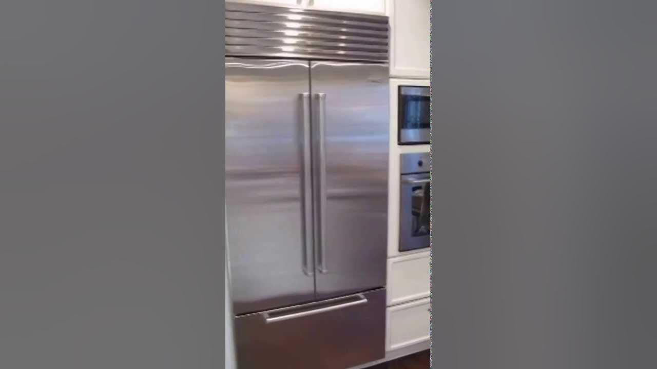 SubZero French Door refrigerator review YouTube