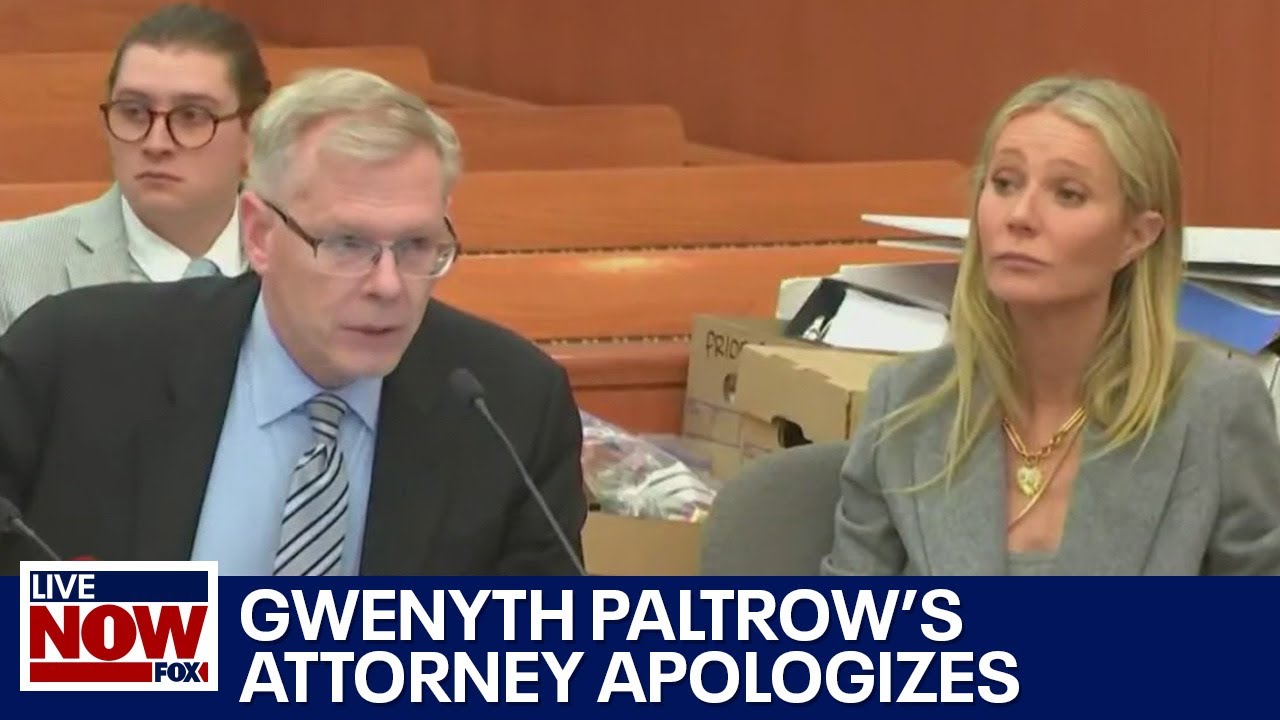 "I'm sorry, I've been an ass" Paltrow's attorney apologizes in