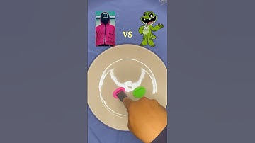 Squid game2 | Rainbow🌈 Color Mixing |Asmr |#colormixing#rainbowfriends#satisfying#asmr #squidgame2