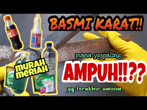 Video: Bolehkah Anda Memperbaharui Alat Taman Berkarat - Membersihkan Karat Pada Alat Taman