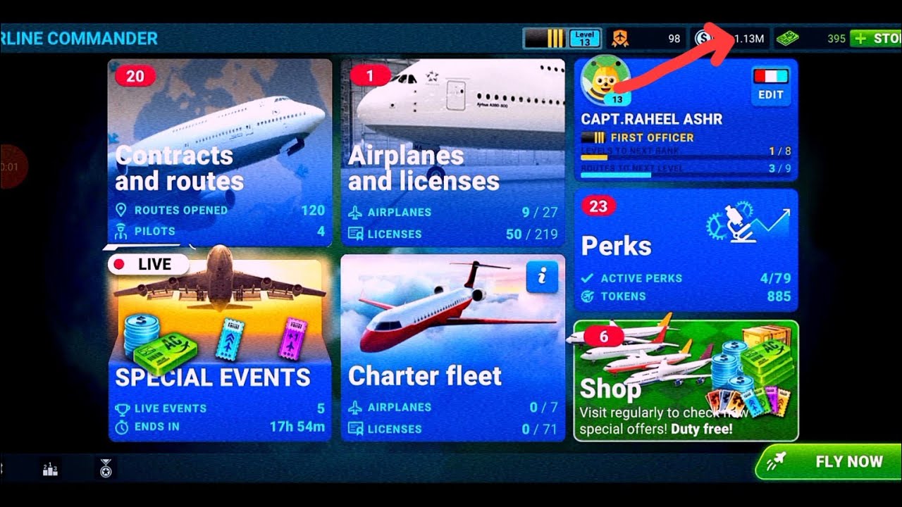 How to Make Money Faster in Airline Commander Gameplay?? || Android/IOS ...