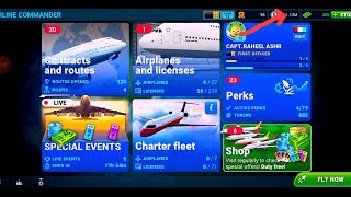 एयरलाइन कमांडर गेमप्ले में तेज़ी से पैसे कैसे कमाएं?? || एंड्रॉइड/आईओएस गेम्स screenshot 3
