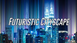 Futuristic Cityscape || picsart editing || Mirror lab screenshot 3
