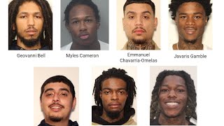 7 charged for nearly 500 Gwinnett County car breakins