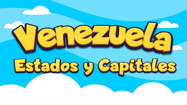 Estados y Capitales de Venezuela