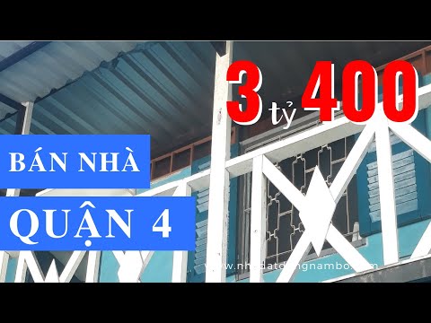 Video nhà bán hẻm 64 Nguyễn Khoái, P.2, Quận 4. Đối diện chung cư Galaxy 9 của Novaland