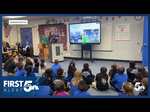 Storm Safe visits Goodnight Elementary School