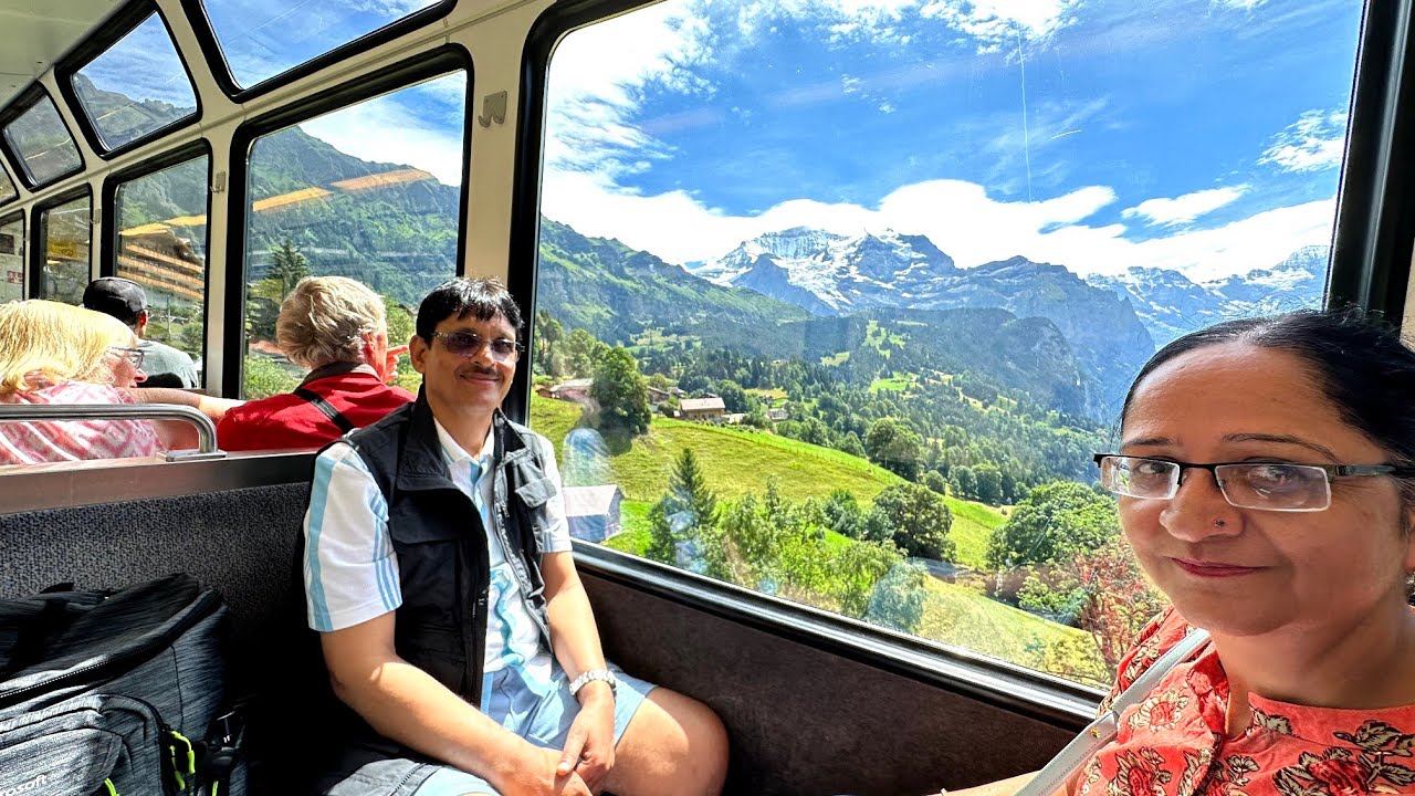 Wengen Lauterbrunnen Switzerland  beautiful Swiss village 