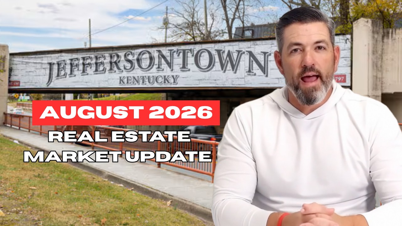 Watch the video of the August Jeffersontown real estate market update