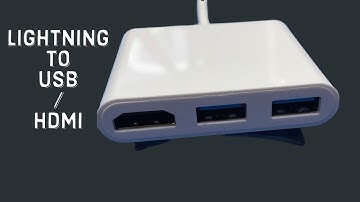 lightning to usb camera adapter