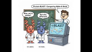 Bioinf Class 15A, Pairwise Alignment in BLASTP: IL-1 Alpha vs IL-1 Beta