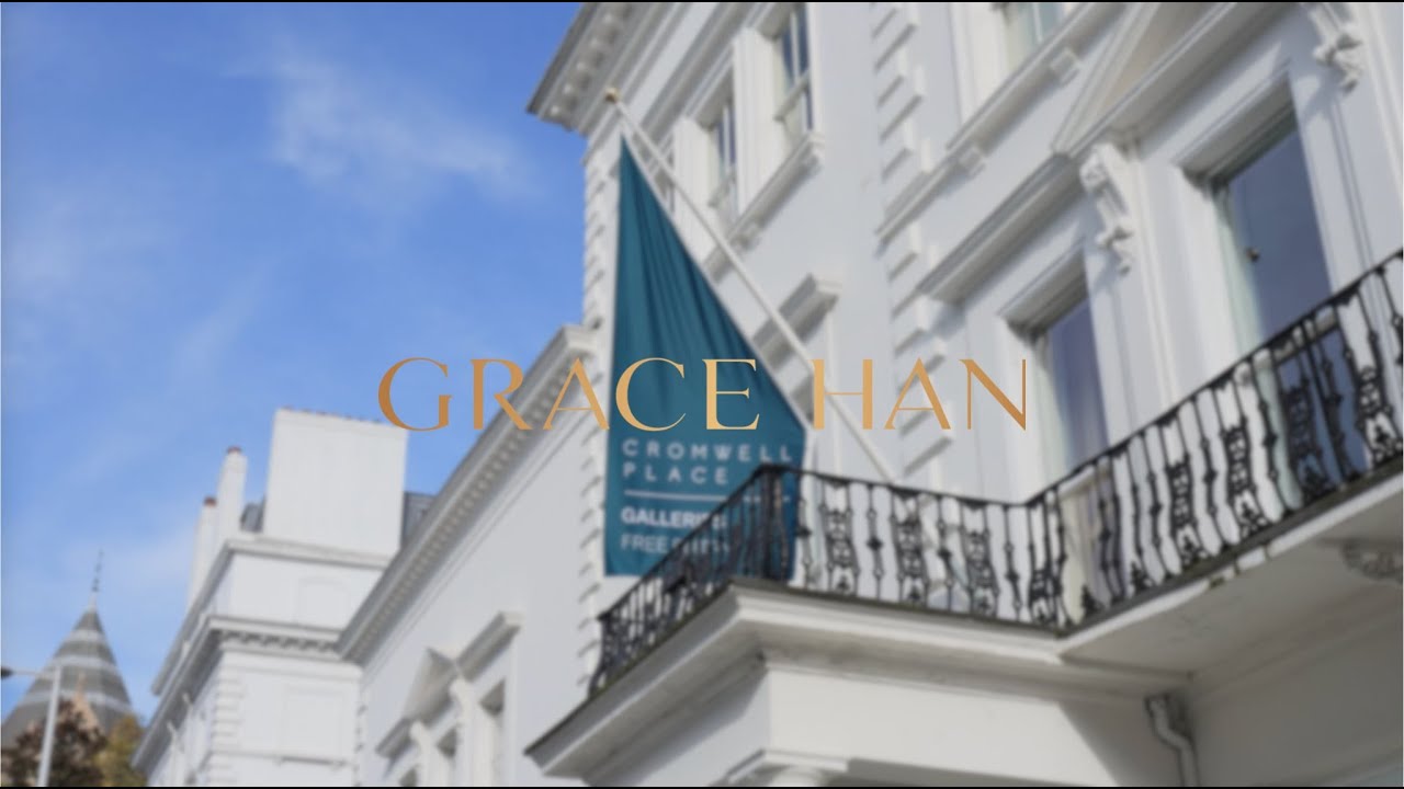 Grace Han Aaian art in London at Cromwell Place - YouTube