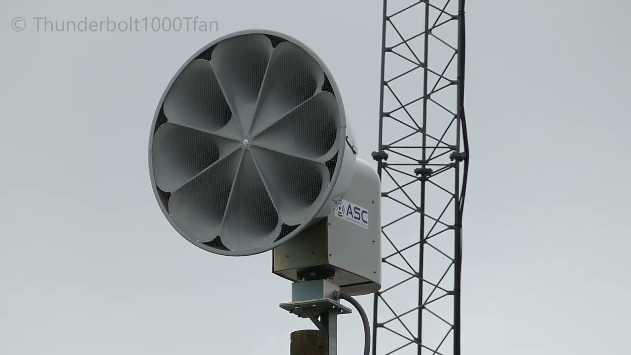 American Signal T-128 Siren Test | Full Alert x2 (+ 2001 Attack Ambiance) | Findlay, OH | 5/28/25