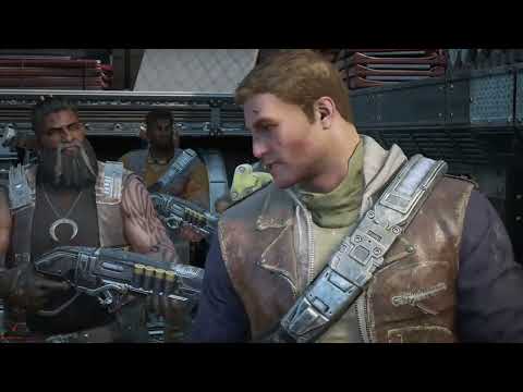 Gears of War 4 XBOX Series X Gameplay [4K60FPS] - Act 1 Chapter 1 - The Raid 4K60FPS