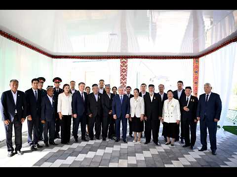Prezident Nukus tumanidagi Diyqan arna mahallasiga bordi