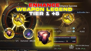 MIR4 Enhance Legend Weapon Arbalist tier 1 +8 | MIR4 Indonesia