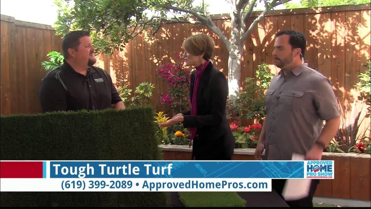 Tough Turtle Turf Unveils Cool Blade Turf YouTube