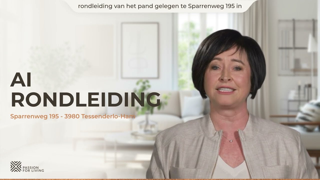 AI RONDLEIDING: Sparrenweg 195, Tessenderlo Ham