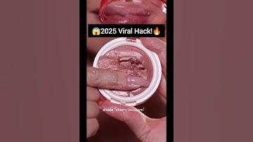 "OMG! Sheglam Blush + Silver Highlighter Hack 😱✨ | Viral Makeup Trend 2025 💄🔥#shorts#love