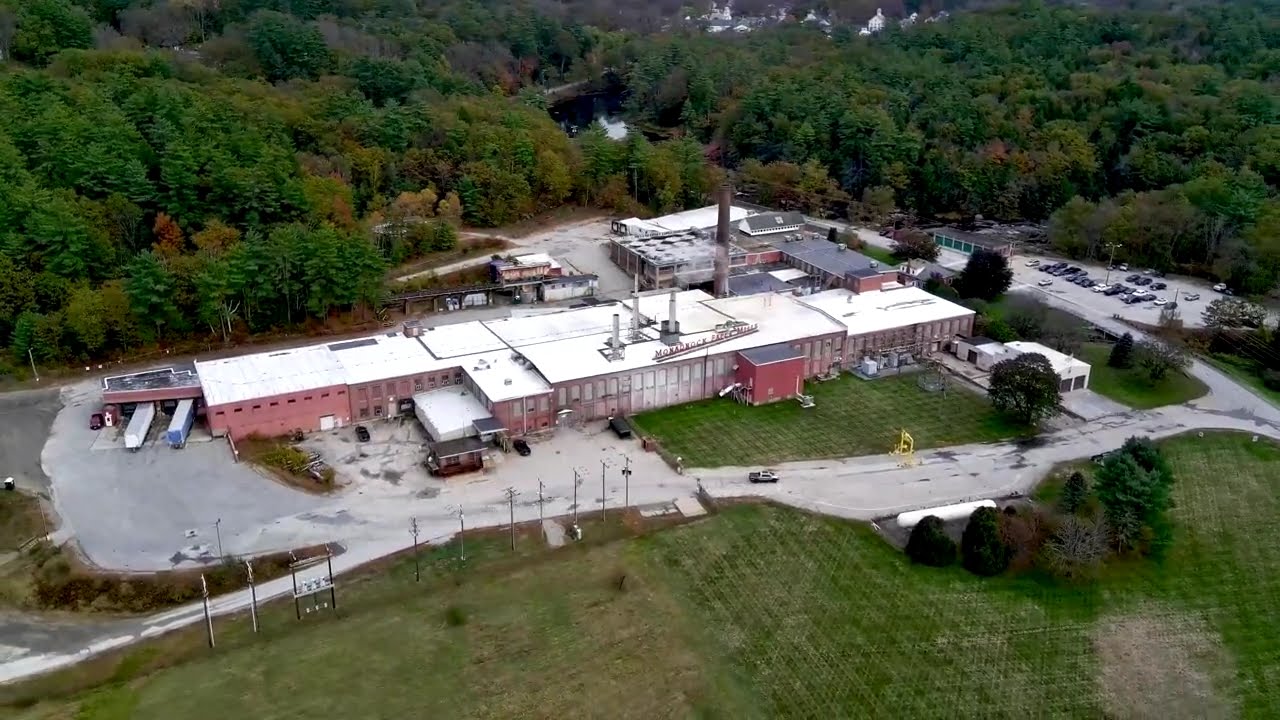 Monadnock Paper Mill: Aerial Perspective On One of the Oldest Paper Mills in the World!