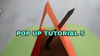 POP UP TUTORIAL 5 - Slots | Pop up card | 3D Popup craft | Pop up craft | SS Craft Mantra 5