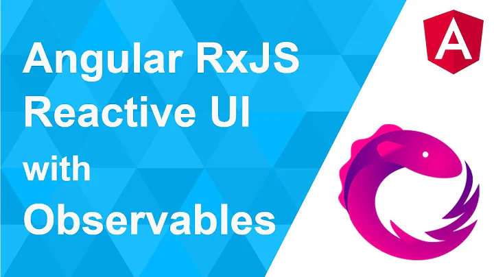 Angular RxJS - Reactive UI with Observables, filtering and sorting data.