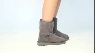 UGG Classic Short Grey