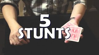 Magic Review - 5 Stunts By Chuang Wei Tung Card Tricks