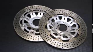ホンダ【NSR250R MC21】純正フロントブレーキディスクローターはこんな感じです。