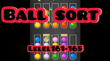 Ball Sort - Puzzle Colour Game level 161-165