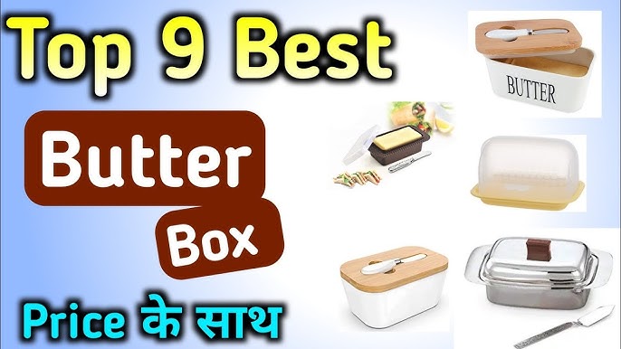 Butter Slicer Cutter With Storage Box & Lid, For Fridge Cheese