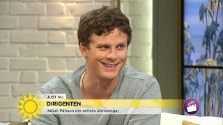 Adam Pålsson: "Helst vill jag vara med i stora kraftfulla berättelser" - Nyhetsmorgon (TV4)