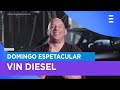 Vin Diesel abre o coração durante entrevista ao 'Domingo Espetacular'