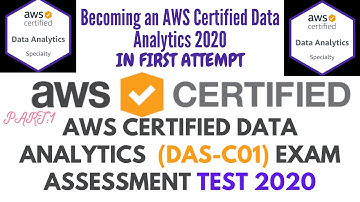 AWS CERTIFIED Data Analytics  (DAS-C01) Exam Assessment Test 2020|PART:1