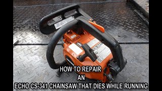 How To Repair An Echo CS341 Chainsaw That Dies While Running