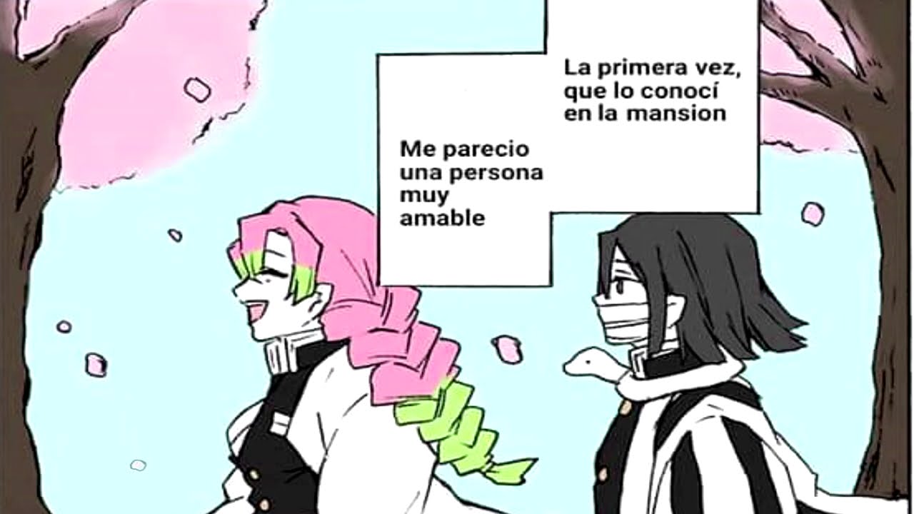 IGURO X MITSURI KIMETSU NO YAIBA DOUJINSHI IGURO Y MITSURI SE CONOCEN OBAMITSU