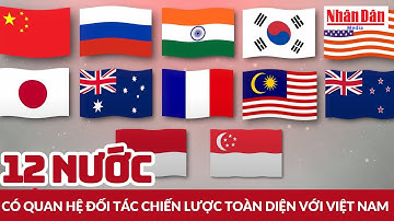 12 nước có quan hệ đối tác chiến lược toàn diện với Việt Nam | Báo Nhân Dân