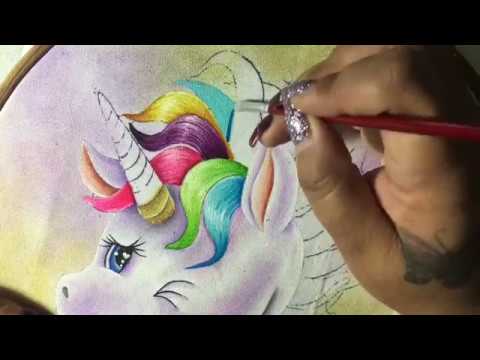 Pintar Cara De Unicornio Facil - imagen para colorear