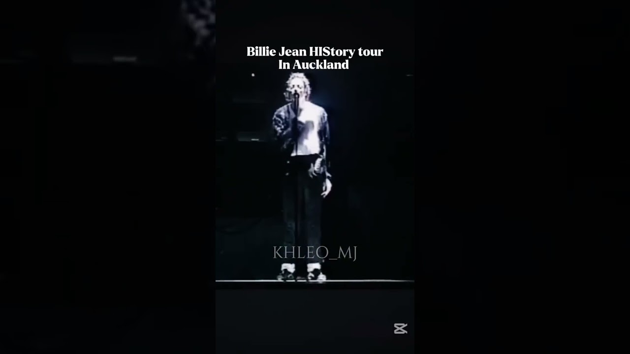 Live Billie jean History tour Auckland 