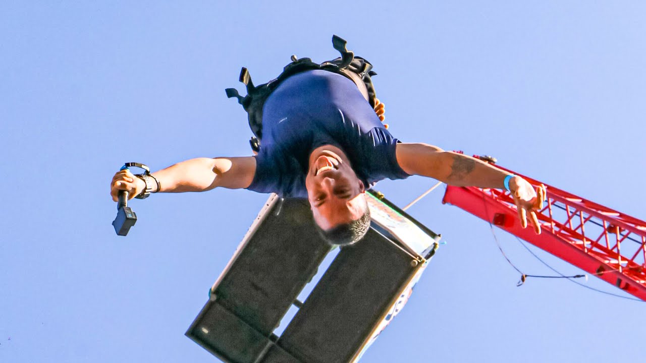 Bungee Jump [off-ride] | Pantanal Radical (Campo Grande/MS) - YouTube