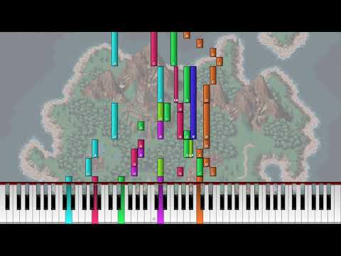Chrono Trigger (SNES) - Wind Scene (Synthesia) [Midi Rip]