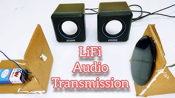 Li-Fi project | How to transmit data with light | Best School science project | TPS Projects