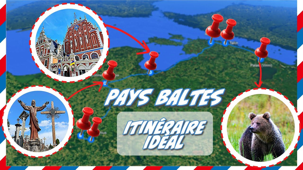 🇱🇹🇱🇻🇪🇪 ITINÉRAIRE Pays Baltes : 7 lieux INCONTOURNABLES en Lituanie, Lettonie, Estonie (+ carte 🗺️)