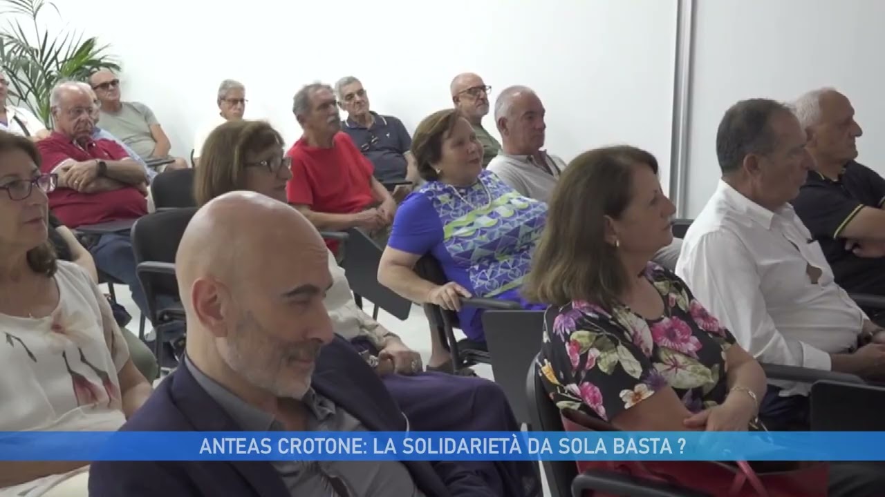 ANTEAS:  LA SOLIDARIETA'  DA SOLA NON BASTA