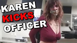 Psycho Drunk Karen Arrested at Airport (INSANE)
