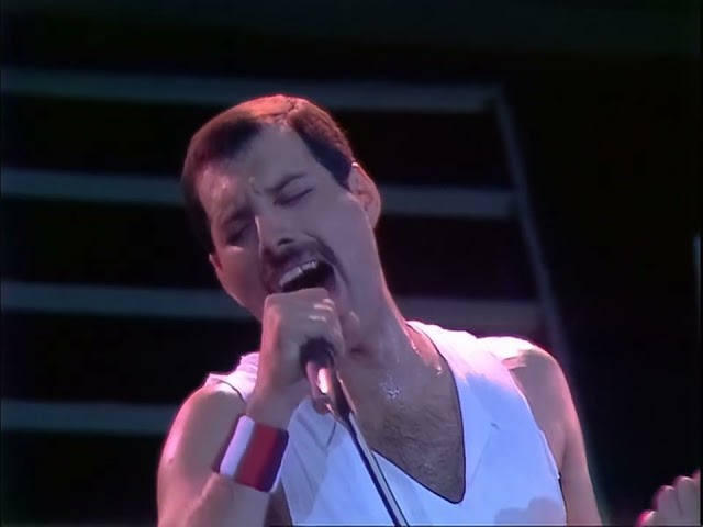 Who Wants To Live Forever - Queen Live In Wembley Stadium 12th July 1986 (4K - 60 FPS) class=