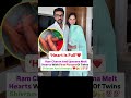 Ram Charan & Upasana Reveal First Glimpse Of Twins Shivram & Anveera
